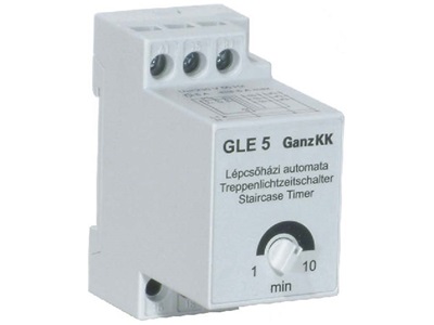 GLE-5/230V Lépcsőházi automata Lépcsőházi automata világításkapcsoló 1 záró érintkezővel