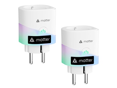 Meross, Matter Smart Wi-Fi Plug with Energy Monitor (2 Pack)