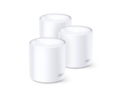 TP-Link, AX5400 Whole Home Mesh Wi-Fi 6 System (3 pack)