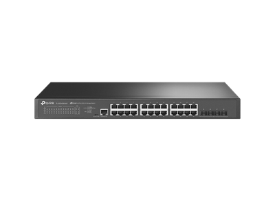 TP-Link, Omada 24-Port 2.5GBASE-T L2+ Managed Switch with 4 10GE SFP+ Slots (SG3428X-M2)