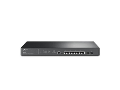 TP-Link, Omada 8-Port 2.5GBASE-T and 2-Port 10GE SFP+ L2+ Managed Switch with 8-Port PoE+ (SG3210XHP-M2)