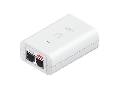 24V/1,25A PoE Injector, Gigabit, 30W, fehér - Ubiquiti