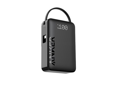 Anker, 335 Power Bank (PowerCore 20K 22.5W, Built-In USB-C Cable)