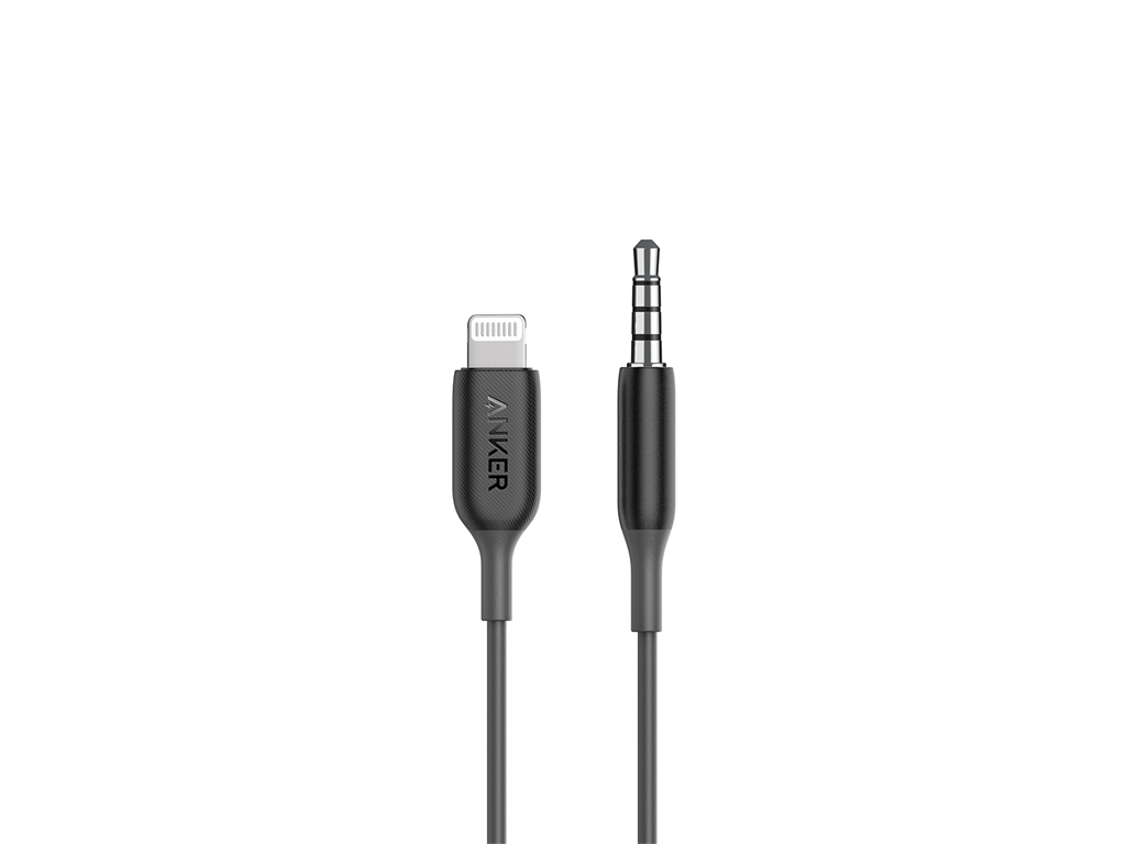Anker, 3.5 mm Audio Cable with Lightning Connector Black AccessPoint Kft.