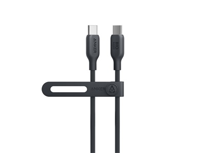 Anker, 543 Eco-friendly Bio-TPU, C-C, Black 3ft