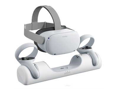 Anker, Charging Dock for VR headset and controllers White