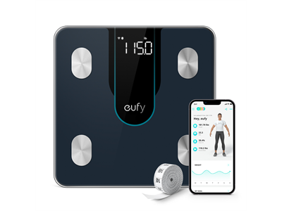 Anker, Eufy Smart Scale P2 Wifi&Bluetooth B2C- UN Black