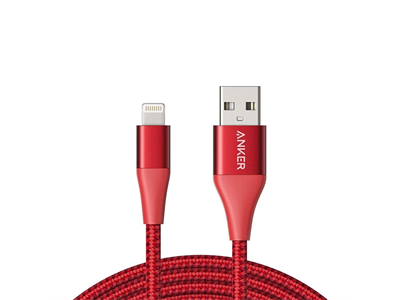 Anker, PowerLine+ II USB-A to LTG 6ft Red C89