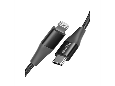 Anker, PowerLine+ II USB-C to LTG 3ft Black