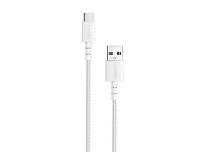 Anker, PowerLine Select+ USB A to USB C 3ft White