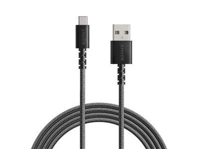 Anker, PowerLine Select+ USB A to USB C 6ft Black