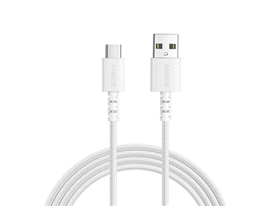 Anker, PowerLine Select+ USB A to USB C 6ft White