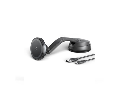 Anker, PowerWave Mag-Go Car Charging Mount Black