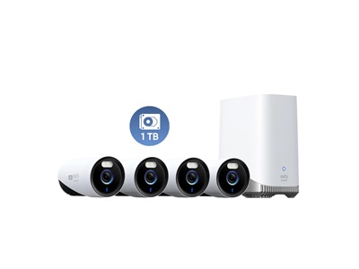 Anker, eufy 4x E330 professional cam + 1x HomeBase 3