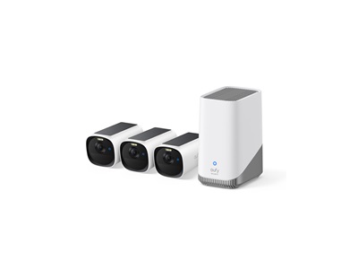 Anker, eufy Cam E40 3-Cam Kit (HomeBase S380) White