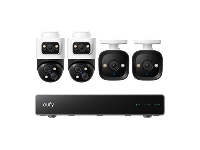 Anker, eufy PoE NVR Security System 2x S4 Bullet-PTZ+ 2x Bullet Cam