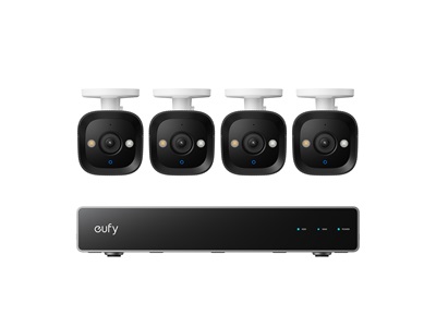 Anker, eufy PoE NVR Security System 4xE40 - White