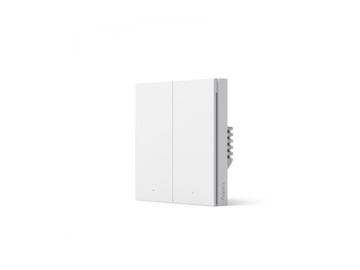 Aqara, Smart Wall Switch H1 (With Neutral, Double Rocker)