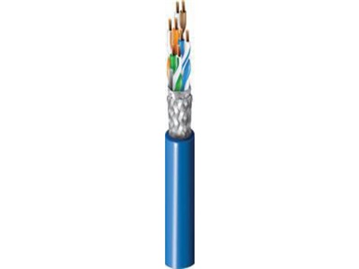 Belden, 10GXE02 S/FTP cat.6A kábel, LSOH, kék (500m/dob)