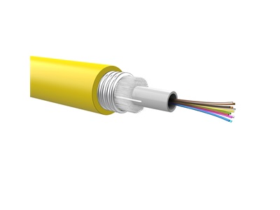 CCS optikai kül/beltéri kábel 8*9/125 SM mono LSZH, loosetube, rágcsálóvédett