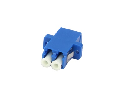 CCS optikai toldó LC-LC SM mono duplex, kék, füllel