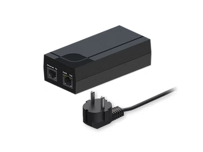 Teltonika, EU Single Port Gigabit PoE Injector, 15W