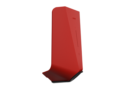 Easee Front Cover Red incl Socket Cap, Piros Töltőházfedél