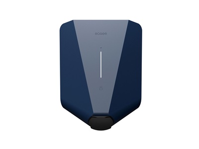 Easee Home Blue, Intelligens EV Töltő és fali szerelvény csomag, Kék, 1.4-22kW, WiFi, 4G, RFID/NFC, IP54, 3 töltőig