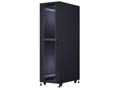 FORMRACK 16U Cosmoline 600x1000 19" szabadon álló rack szekrény - RAL9005 fekete