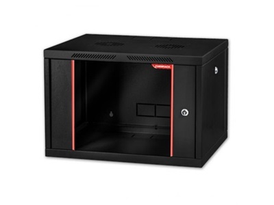 FORMRACK 20U Alfaline 555x450 19" fali rack szekrény - RAL9005 fekete