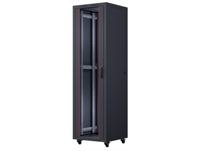 FORMRACK 20U Cosmoline 600x600 19" szabadon álló rack szekrény - RAL9005 fekete