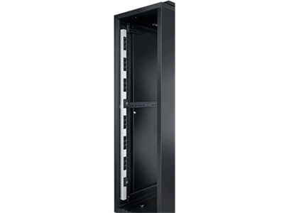 FORMRACK 32U függőleges PDU megszakítóval, 12 aljzat (6x2), Schuko csatlakozóval