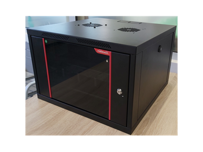 FORMRACK 9U Alfaline 555x560 19" fali rack szekrény - RAL9005 fekete