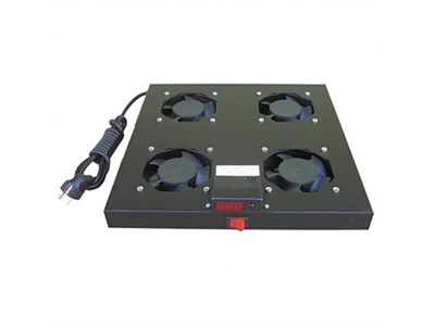 FORMRACK Ventilátor egység digitális termosztáttal, 4 ventilátor