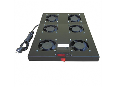 FORMRACK Ventilátor egység digitális termosztáttal, 6 ventilátor