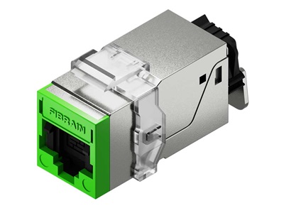 FibrainDATA HD RJ-45 modul, cat.5e STP (keystone átalakítóval)