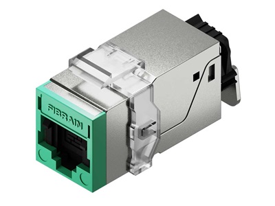 FibrainDATA HD RJ-45 modul, cat.6A STP (keystone átalakítóval)