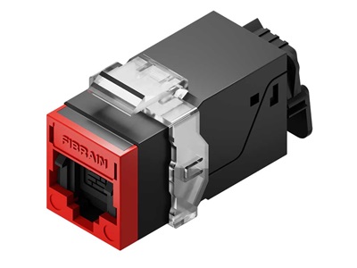 FibrainDATA HD RJ-45 modul, cat.6 UTP (keystone átalakítóval)