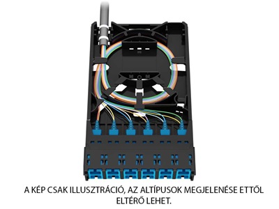 Fibrain HD FO modul, Breakout, SM 12x LC/APC DX