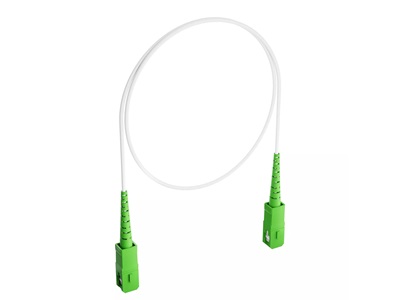 Fibrain, Optikai előfizetői patchkábel (VC-D30 kábelen) 1F SM SX SC/APC-SC/APC, G657B3 Resibend, 20,0m