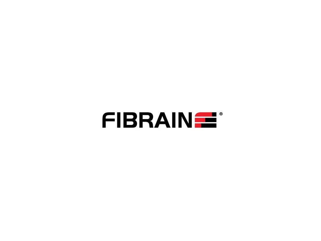 Fibrain, Optikai patch panel 1U üres, 45° kábelbevezetéssel, fekete