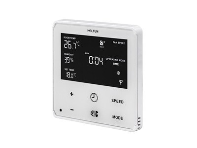 Heltun, Z-Wave 700 Fan coil thermostat  (fehér-fehér)