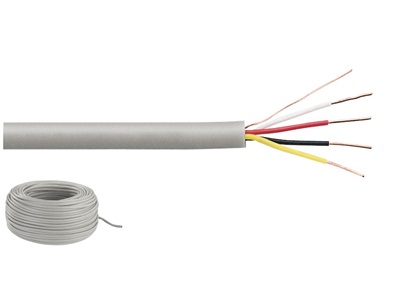 J-Y(St)Y 2x2x0,8 merev erű árnyékolt switch kábel (500m)