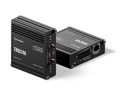 Teltonika, LTE Cat 4 gateway, RS232/RS485, GNSS, I/O, Ethernet, ipari