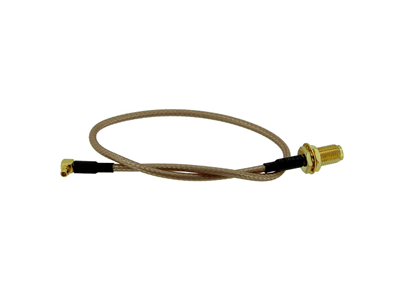 MMCX - RPSMA dugó pigtail 26 cm