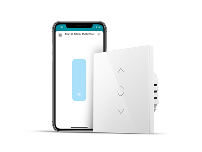 Meross, Smart Wi-Fi Wall Switch 1 Gang 1 way  Touch Button