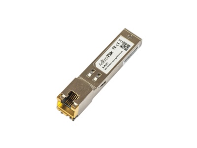 MikroTik, 1,25G, 1000Base-T Copper RJ-45, SFP (S-RJ01)