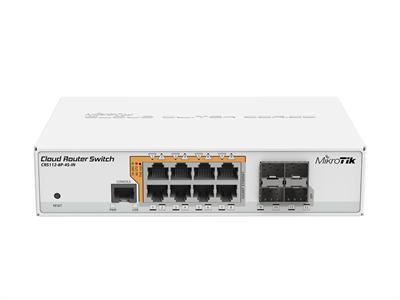 MikroTik, Cloud Router Switch CRS112-8P-4S-IN