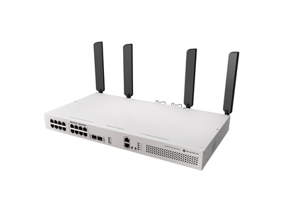 MikroTik, Cloud Router Switch CRS418-8P-8G-2S+5axQ2axQ-RM