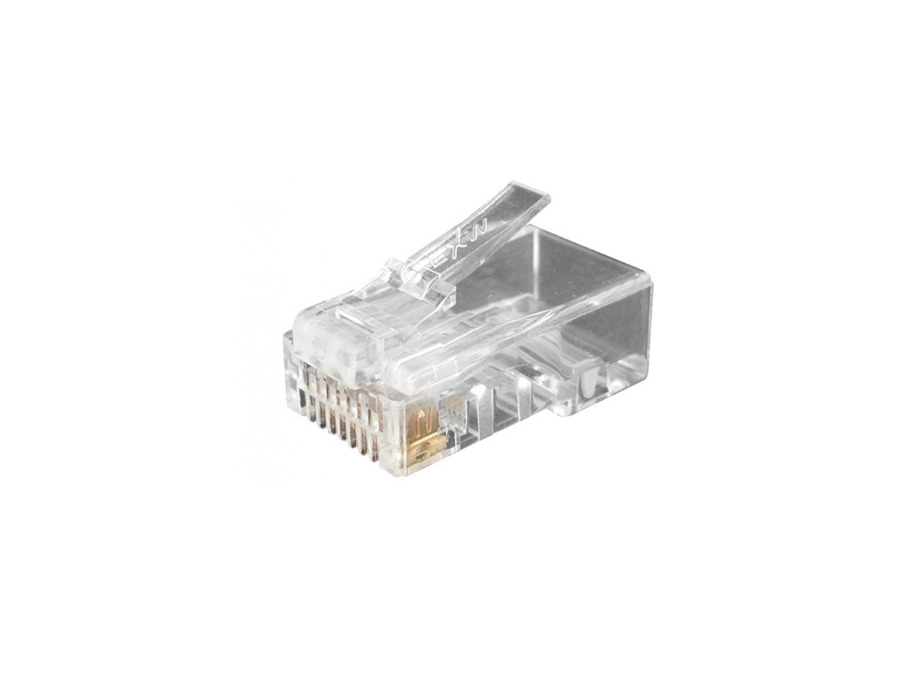 Modulár dugó RJ45 Cat.6 UTP patch/fali (1,0mm) 50µ" EXW